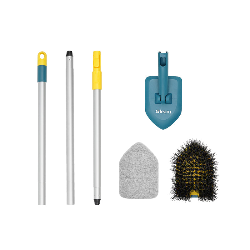 Multifunctional Bathtub Brush, Floor Brush, and Wall Tile Cleaning Brush Pack Tool