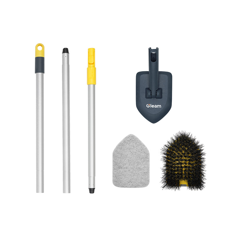 Multifunctional Bathtub Brush, Floor Brush, and Wall Tile Cleaning Brush Pack Tool