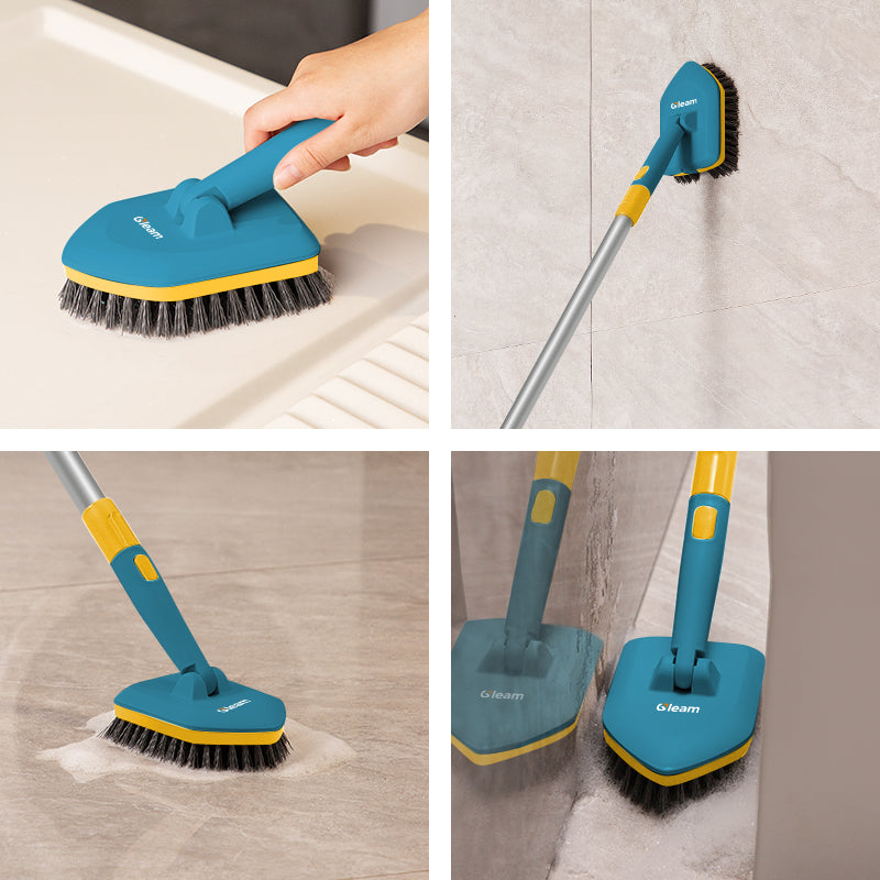 Multifunctional Bathtub Brush, Floor Brush, and Wall Tile Cleaning Brush Pack Tool