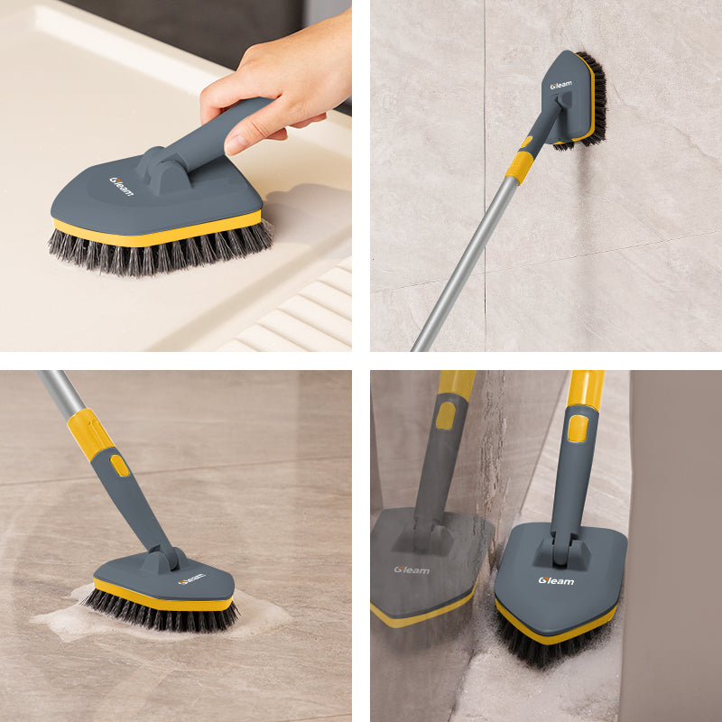 Multifunctional Bathtub Brush, Floor Brush, and Wall Tile Cleaning Brush Pack Tool