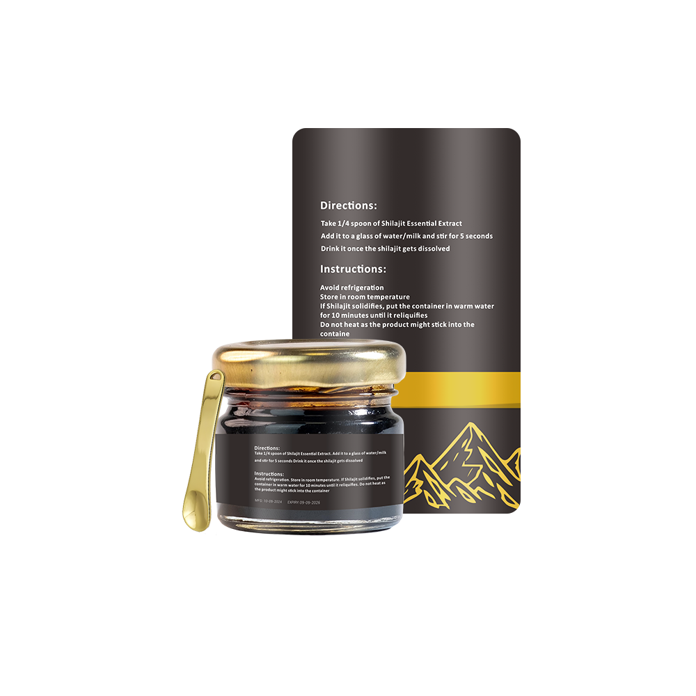 Pure Himaliyan Shilajit Resin by Gardyou High Strength Minerals - Essential, Healthcare
