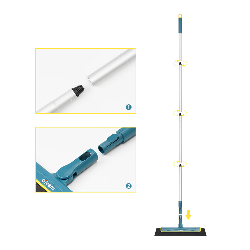 Floor Squeegee Large Wet room Rubber Floor Squeegee Heavy Duty Outdoor Indoor Aluminium Cleaning Squeegee for Kitchen and Shower Floor