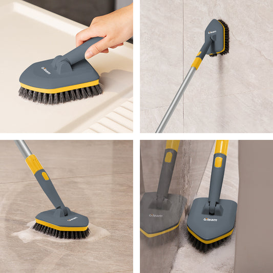 Multifunctional Bathtub Brush, Floor Brush, and Wall Tile Cleaning Brush Pack Tool